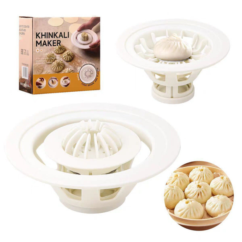 Popular Small Tools Jinkali Steamed Bun Mold, Dumpling Mold, Shaomai Tool, Steamed Bun Maker, Kitchen Gadgets Maisonore