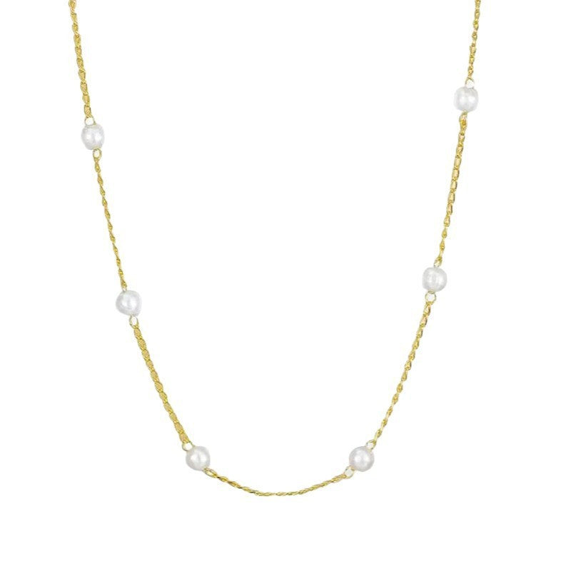 Pearl Necklace Daily Commuter Pendant Party Wear Maisonore