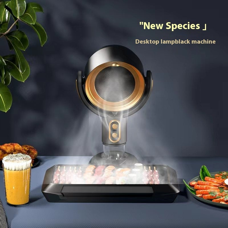 New Portable Desktop Range Hood Anion Smoke Removal Deodorant Sterilization Air Purification Maisonore