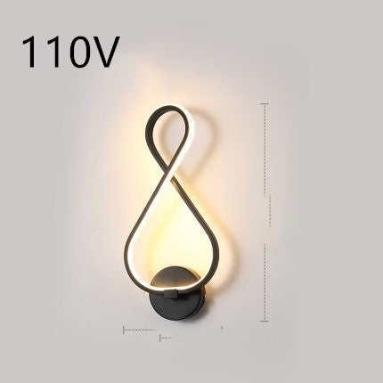 led wall lamp nordic minimalist bedroom bedside lamp Maisonore