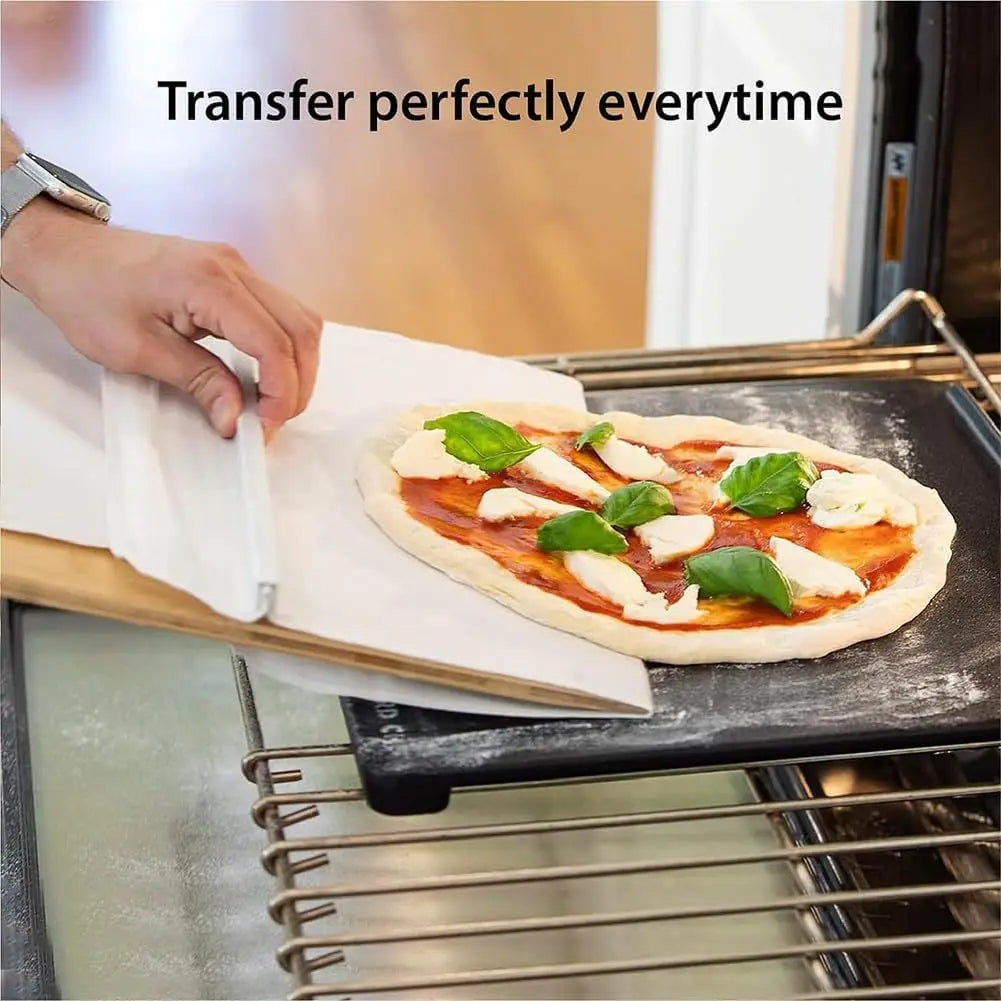 Kitchen Gadgets Sliding Pizza Shovel Non Stick Pizza Smooth Cutting Board Storage Transfer Board Kitchen Baking Tool Maisonore