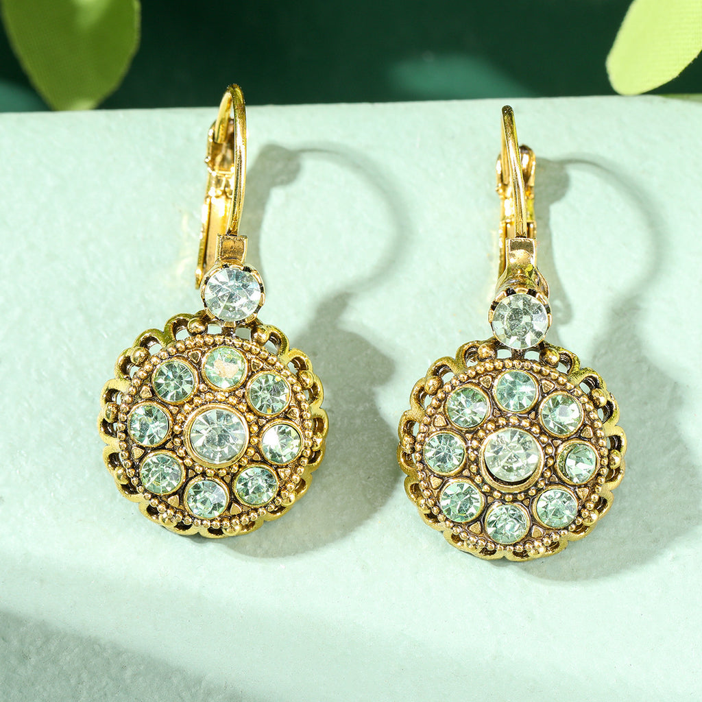 Luxury Gemstone Earrings Fashion Gift For Ladies Maisonore