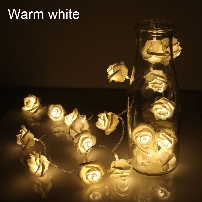 Lights Battery Powered Romantic Floral Lamp Wedding Valentines Day Maisonore