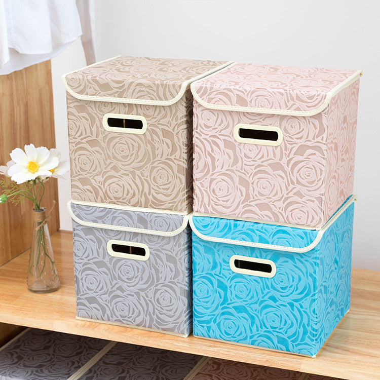 Foldable storage box Maisonore