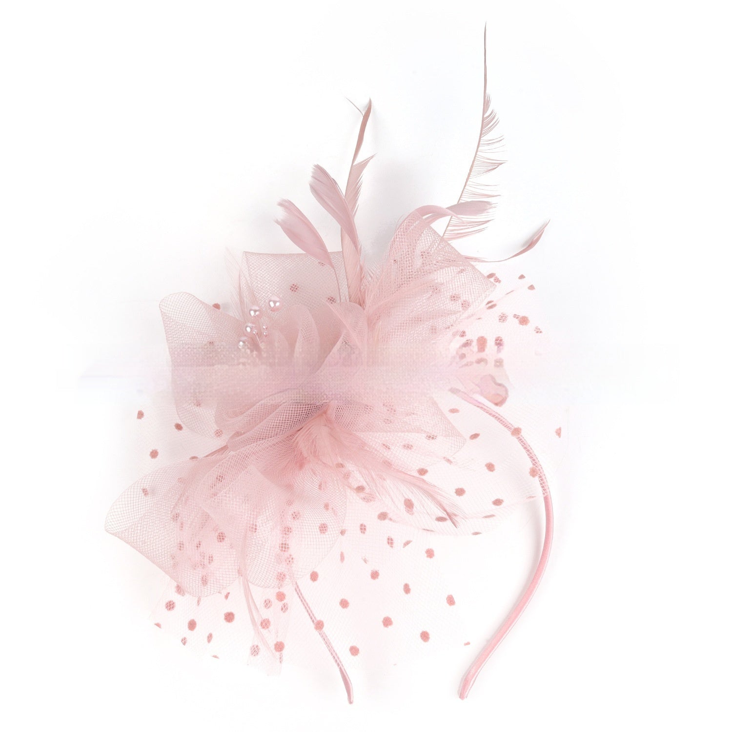 Headwear Bridal Hair Accessories Mesh Billycock Headband Maisonore