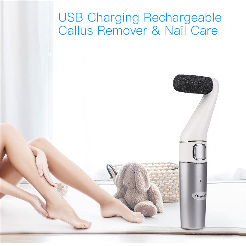 USB Rechargeable Foot File Professional Electric Feet Callus Remover Pedicure Foot Sander Dead Skin Callus Remover Foot Care Maisonore