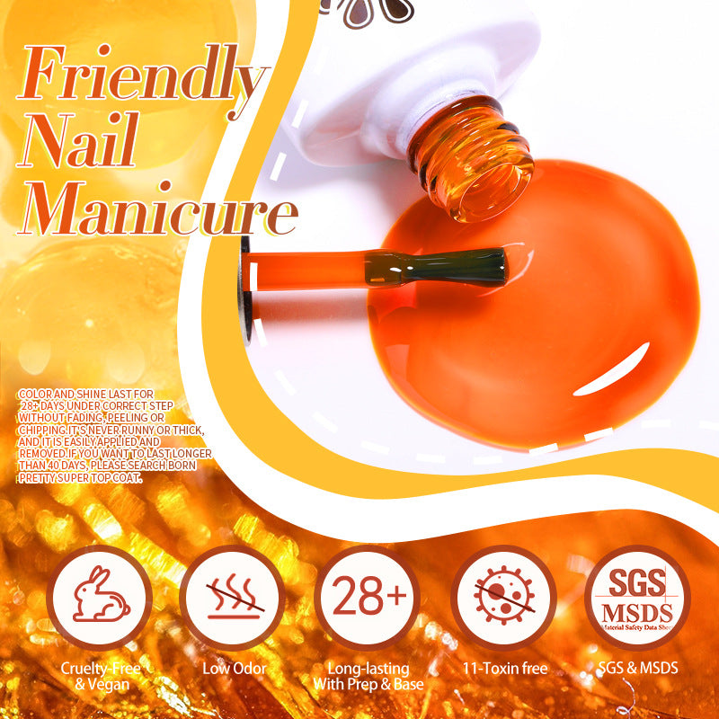 Nail Polish Transparent Color UV Polish 50 Colors maisonore shop