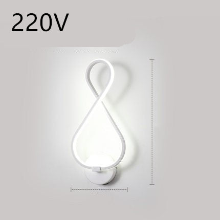 led wall lamp nordic minimalist bedroom bedside lamp Maisonore