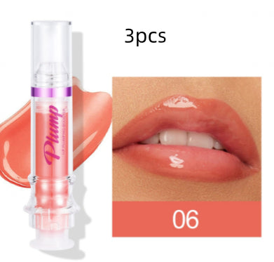 New Tube Lip Rich Lip Color Slightly Spicy Lip Honey Lip Glass Mirror Face Lip Mirror Liquid Lipstick Maisonore