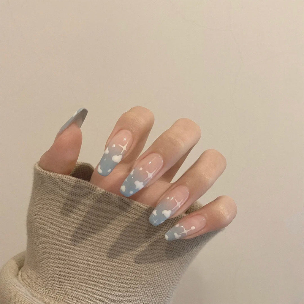 Wearing Nails Finished Soft Nails False Nails maisonore shop
