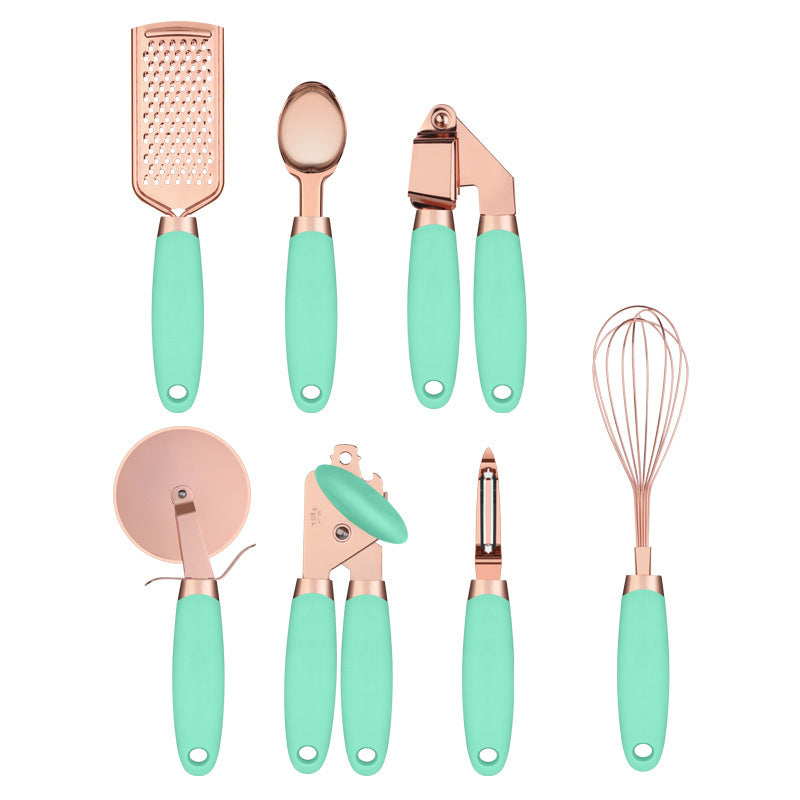 Kitchen Household Peeler Gadget Copper Plating Set Maisonore