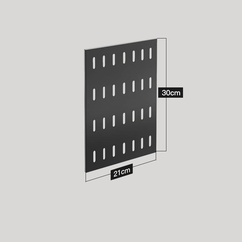 Stainless Steel Kitchen Wall Mounted Kitchen Storage Rack Hole Plate Maisonore