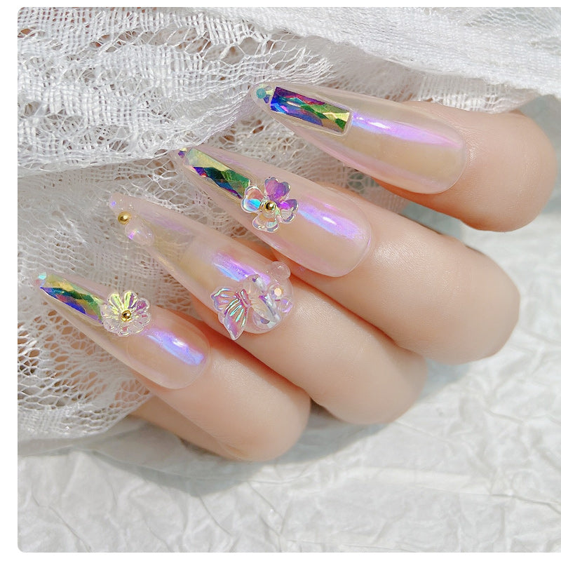 Flower Butterfly Nail Maisonore