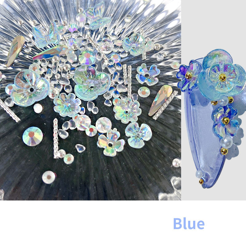 Flower Butterfly Nail Maisonore