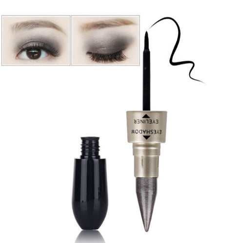 Double head six color eyeshadow black eyeliner Maisonore