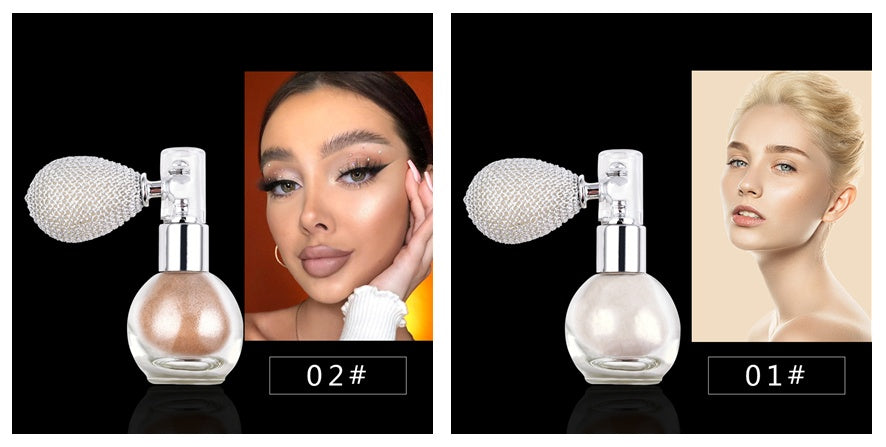 Spray Brightening Glitter Powder Body Powder Highlighter Maisonore