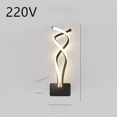 led wall lamp nordic minimalist bedroom bedside lamp Maisonore