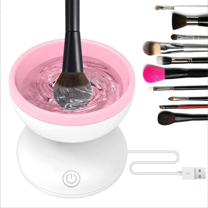 Electric Makeup Brush Cleaner Machine Portable Automatic USB Cosmetic Brush Cleaner Tools For All Size Beauty Makeup Brushes Set maisonore shop