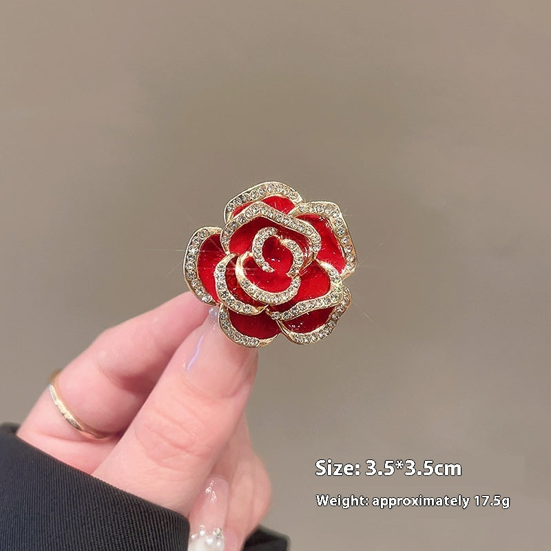 New Alloy Brooch High Sense Niche High-end Pin Coat Suit High-end All-match Corsage Maisonore
