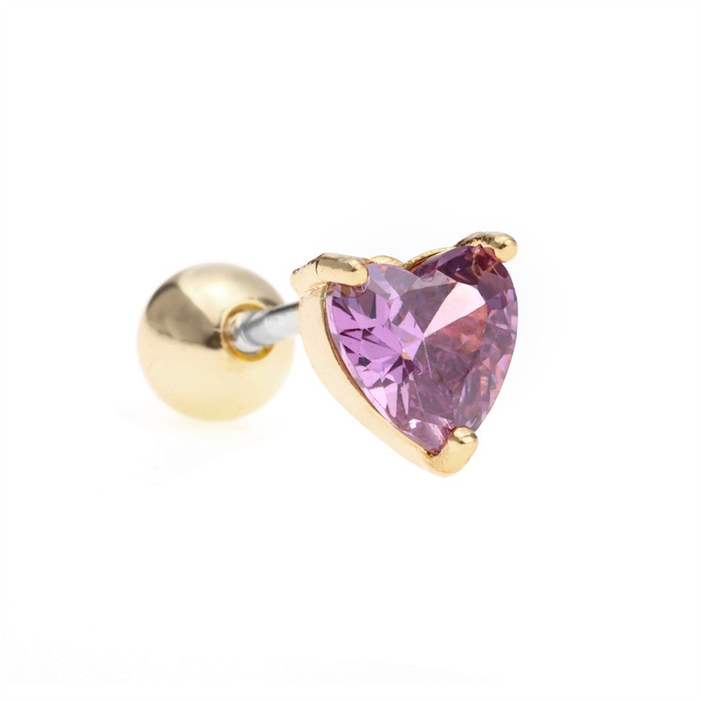 Korean-style Tassel Flower Screw Ball Ear Cartilage Piercing Maisonore