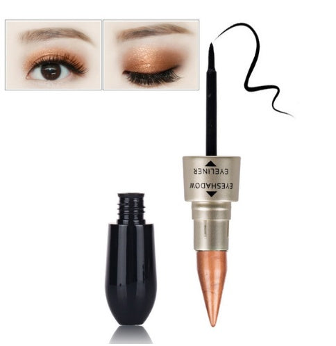 Double head six color eyeshadow black eyeliner Maisonore