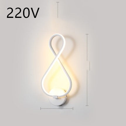 led wall lamp nordic minimalist bedroom bedside lamp Maisonore
