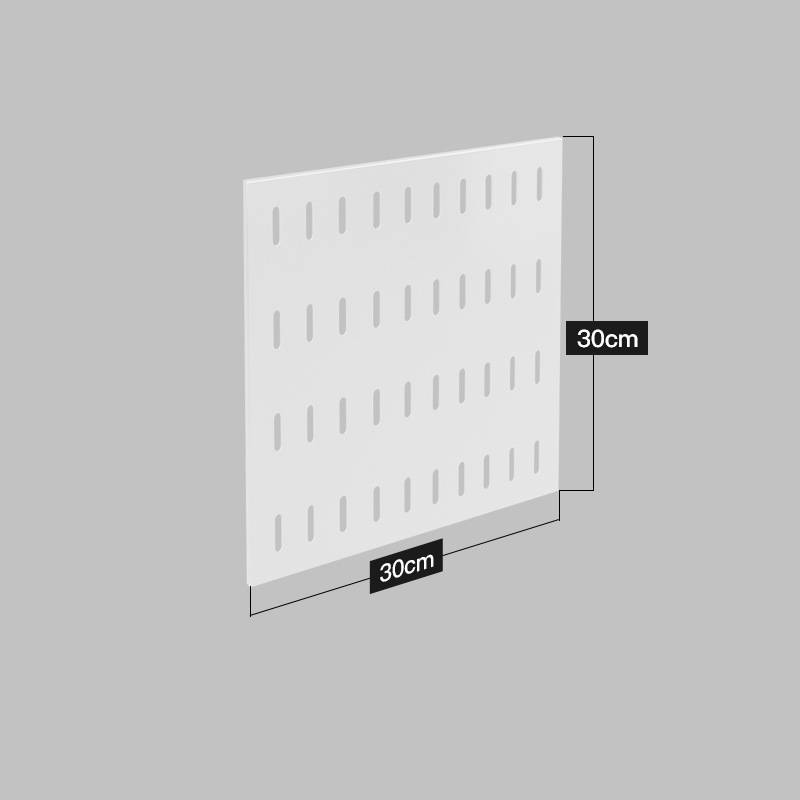 Stainless Steel Kitchen Wall Mounted Kitchen Storage Rack Hole Plate Maisonore