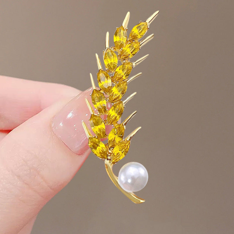 New Alloy Brooch High Sense Niche High-end Pin Coat Suit High-end All-match Corsage Maisonore