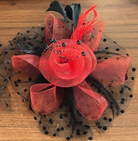 Headwear Bridal Hair Accessories Mesh Billycock Headband Maisonore