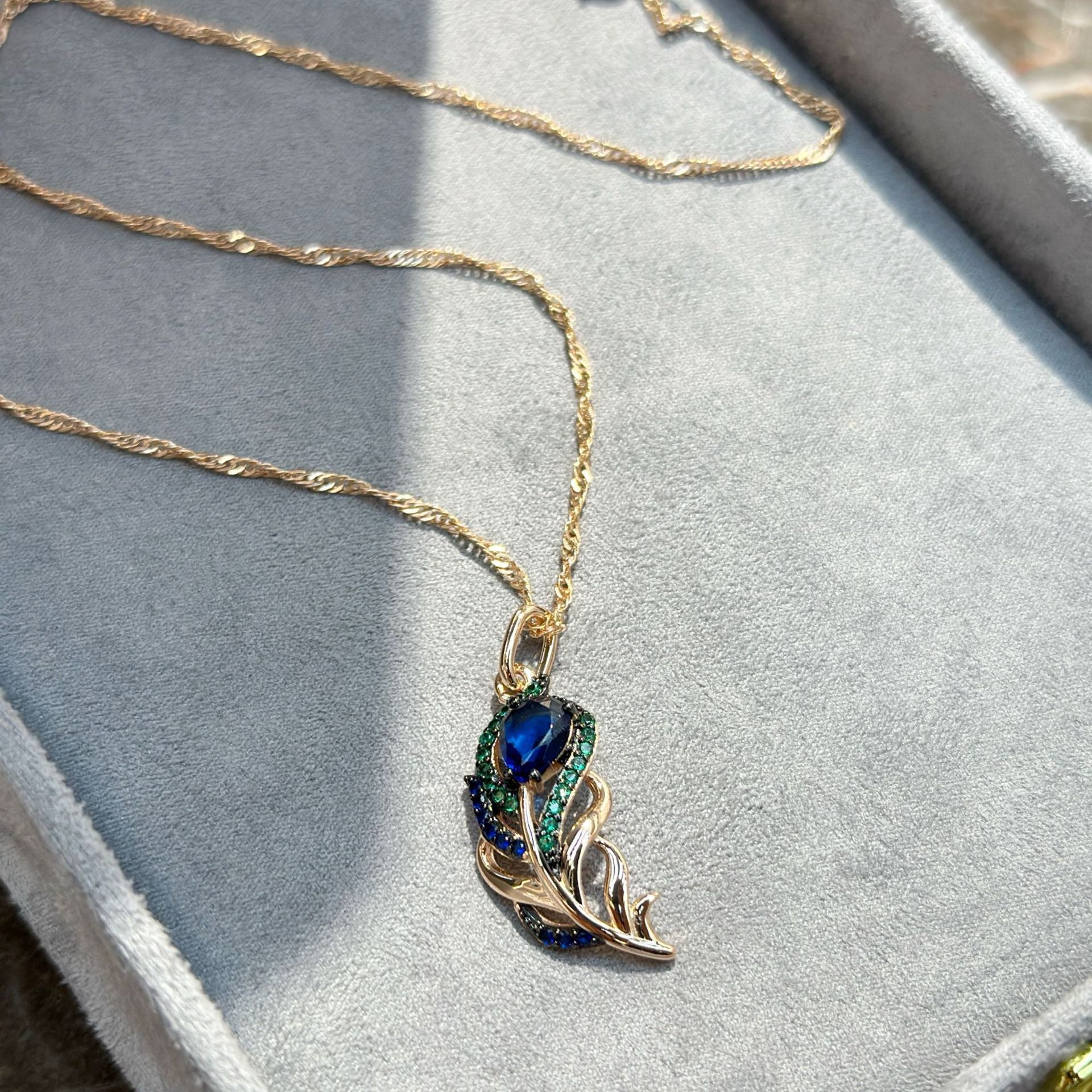 Ornaments Suit Rose Gold Micro Inlaid Zircon Jewelry Maisonore