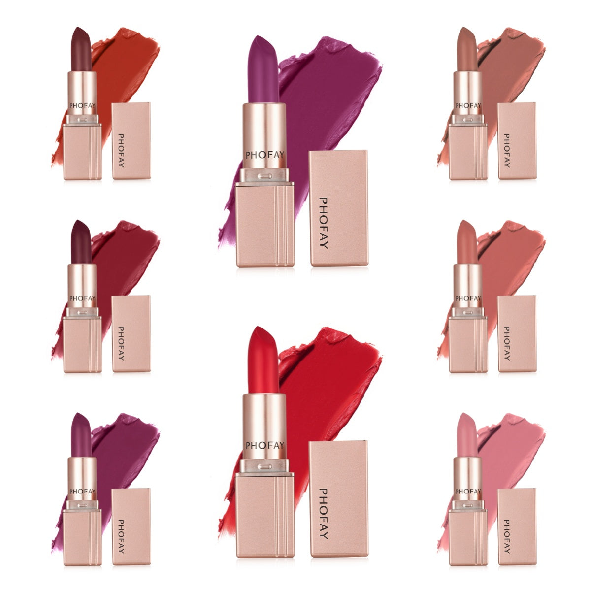 PHOFAY Matte Lipstick Maisonore