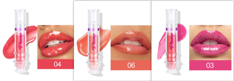 New Tube Lip Rich Lip Color Slightly Spicy Lip Honey Lip Glass Mirror Face Lip Mirror Liquid Lipstick Maisonore
