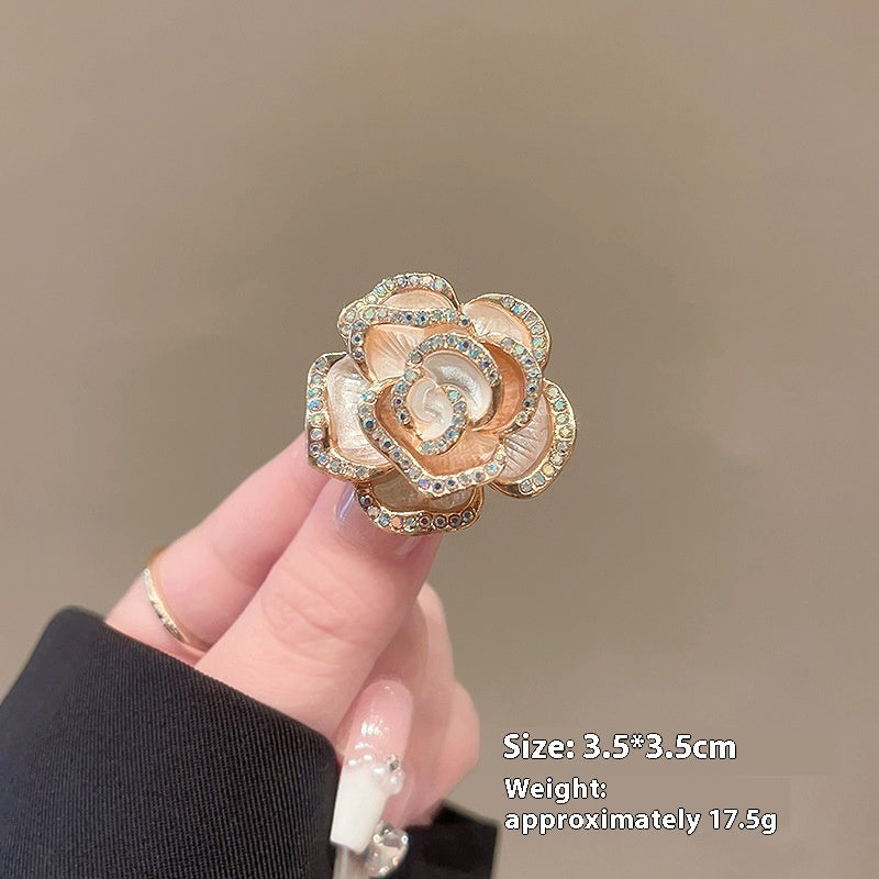 New Alloy Brooch High Sense Niche High-end Pin Coat Suit High-end All-match Corsage Maisonore