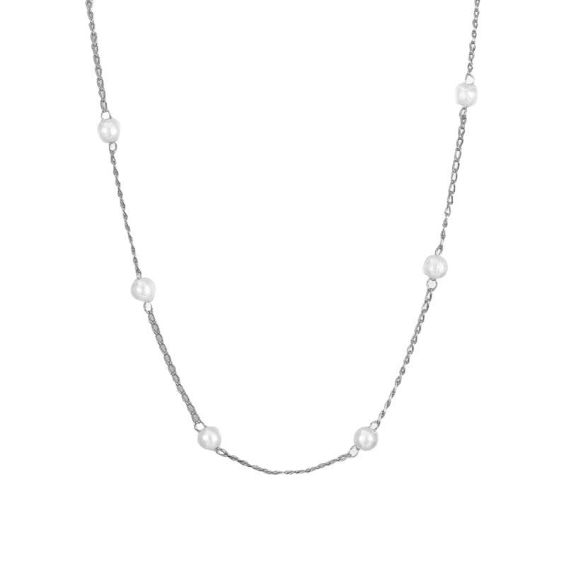 Pearl Necklace Daily Commuter Pendant Party Wear Maisonore