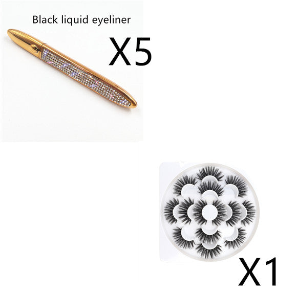 False Eyelashes Self-adhesive Eyeliner Multicolor Maisonore