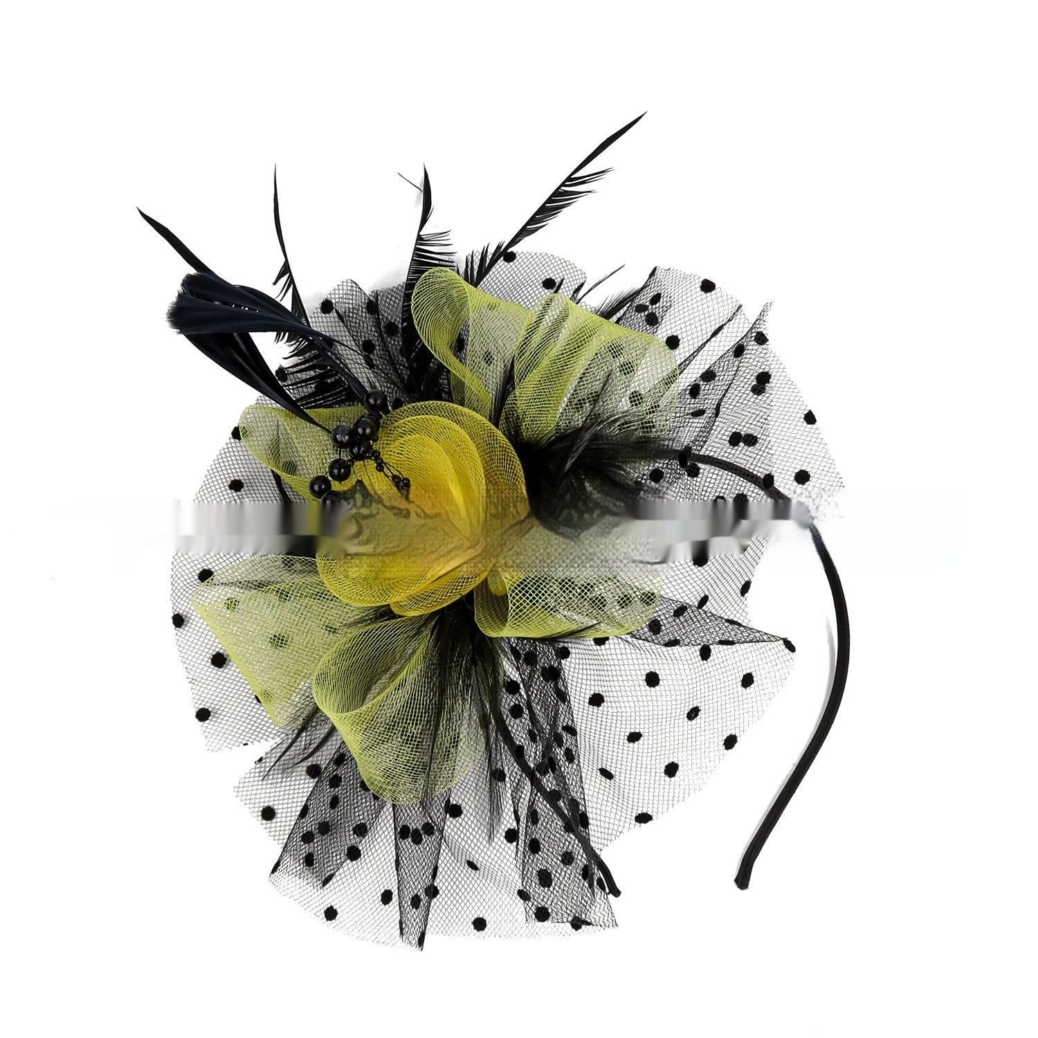 Headwear Bridal Hair Accessories Mesh Billycock Headband Maisonore