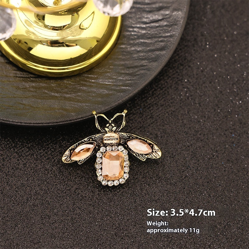New Alloy Brooch High Sense Niche High-end Pin Coat Suit High-end All-match Corsage Maisonore