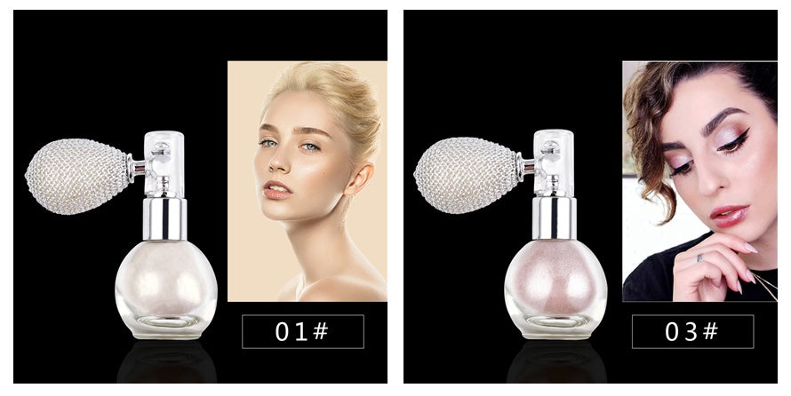 Spray Brightening Glitter Powder Body Powder Highlighter Maisonore