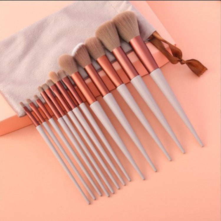 13Pcs Makeup Brush Set Make Up Concealer Brush Blush Powder Brush Eye Shadow Highlighter Foundation Brush Cosmetic Beauty Tools Maisonore