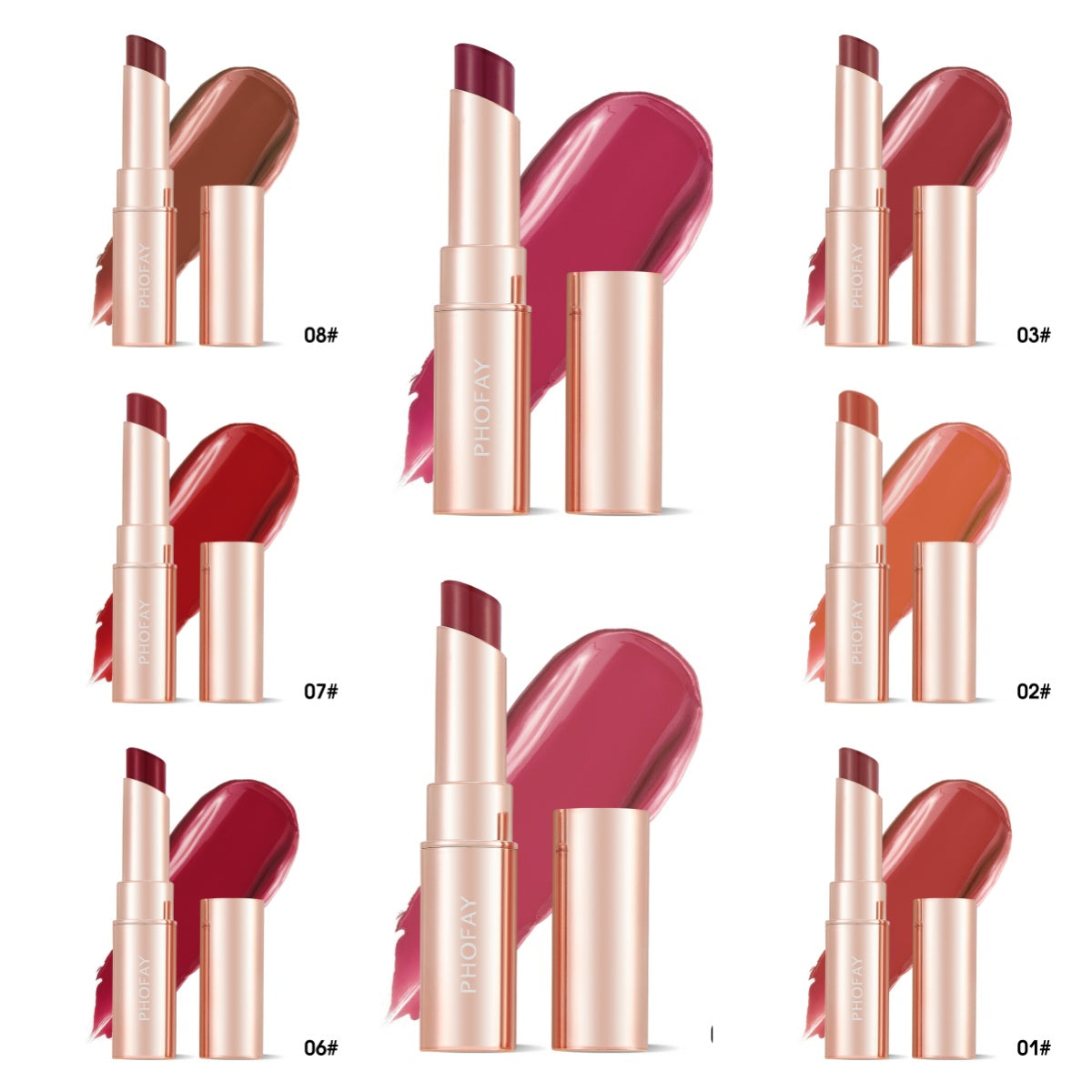 PHOFAY Moisturizing Lipstick Maisonore