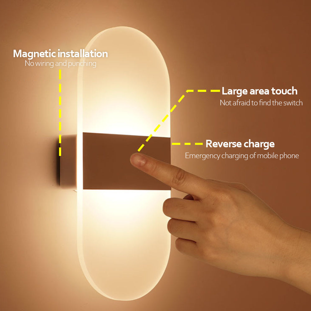 Indoor Sensing USB Charging Wall Lamp Maisonore