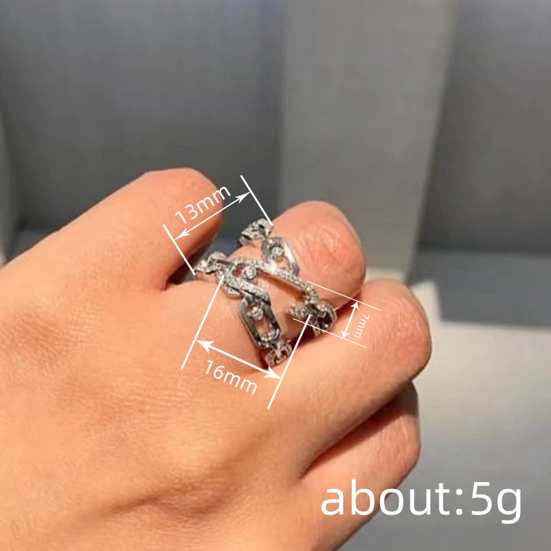 Niche Clip Design Ring For Women Maisonore