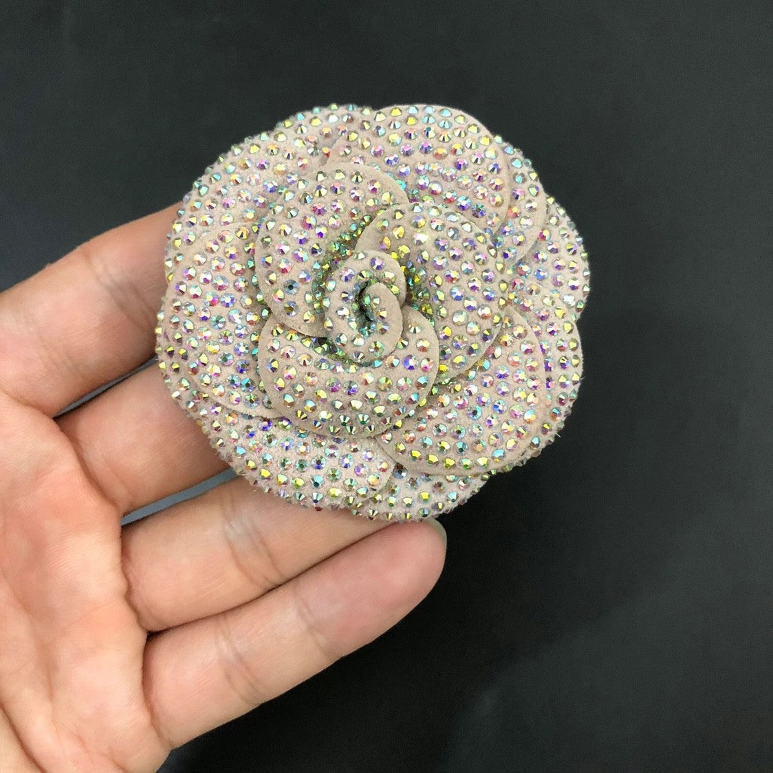 Shoe Ornament Setting Flower Bottom Plus High-end Brooch Maisonore