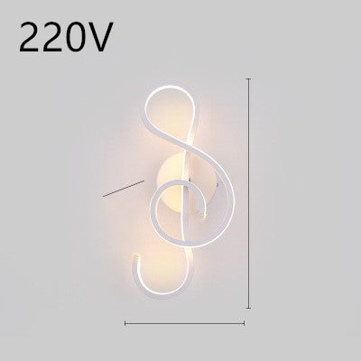 led wall lamp nordic minimalist bedroom bedside lamp Maisonore