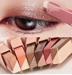 Lazy Eyeshadow Stick Stereo Gradient Shimmer Double Color Eye Shadow Pen Waterproof Easy To Wear Eyeshadow Maisonore