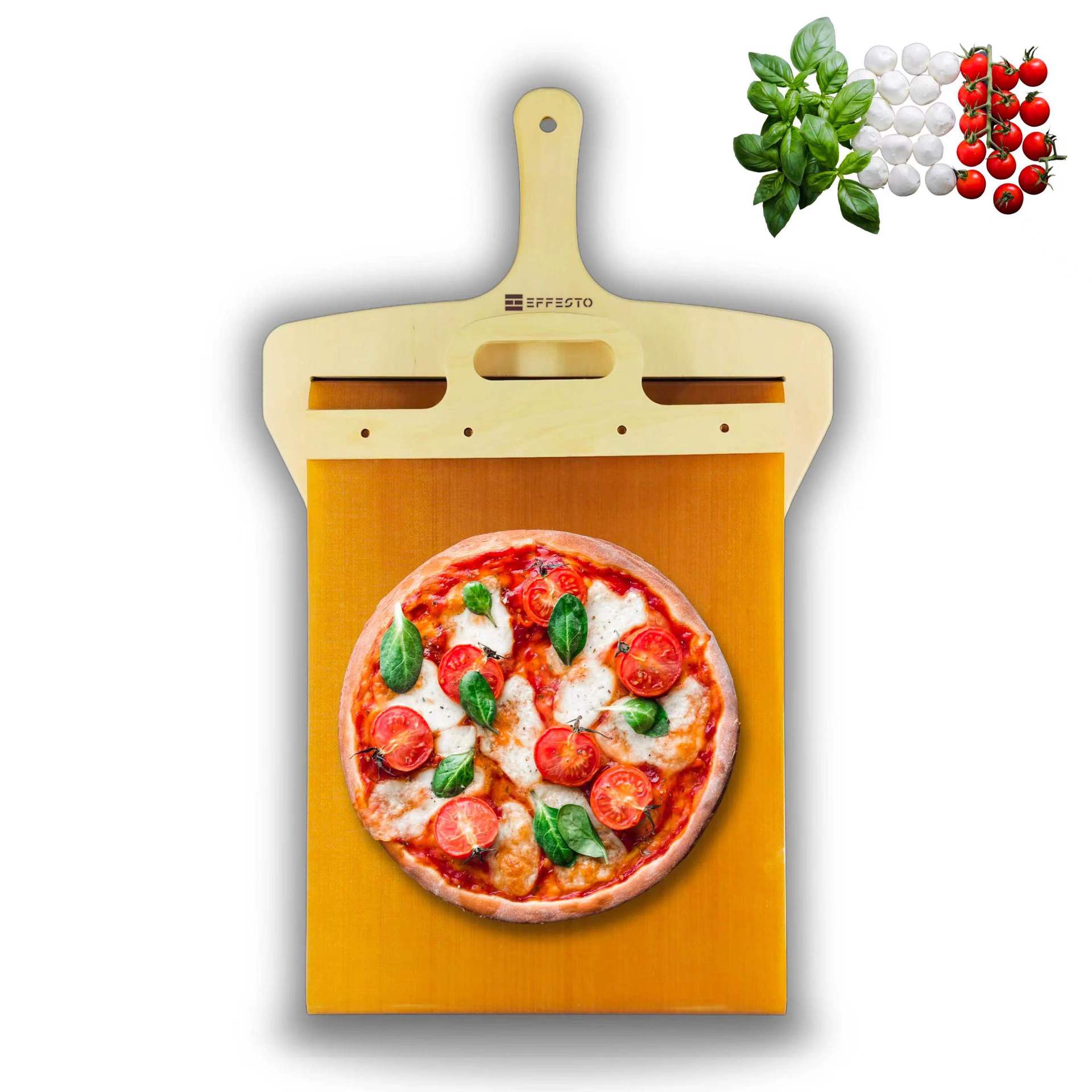 Kitchen Gadgets Sliding Pizza Shovel Non Stick Pizza Smooth Cutting Board Storage Transfer Board Kitchen Baking Tool Maisonore
