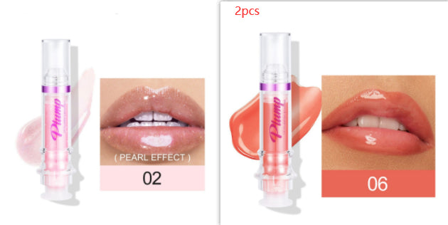 New Tube Lip Rich Lip Color Slightly Spicy Lip Honey Lip Glass Mirror Face Lip Mirror Liquid Lipstick Maisonore