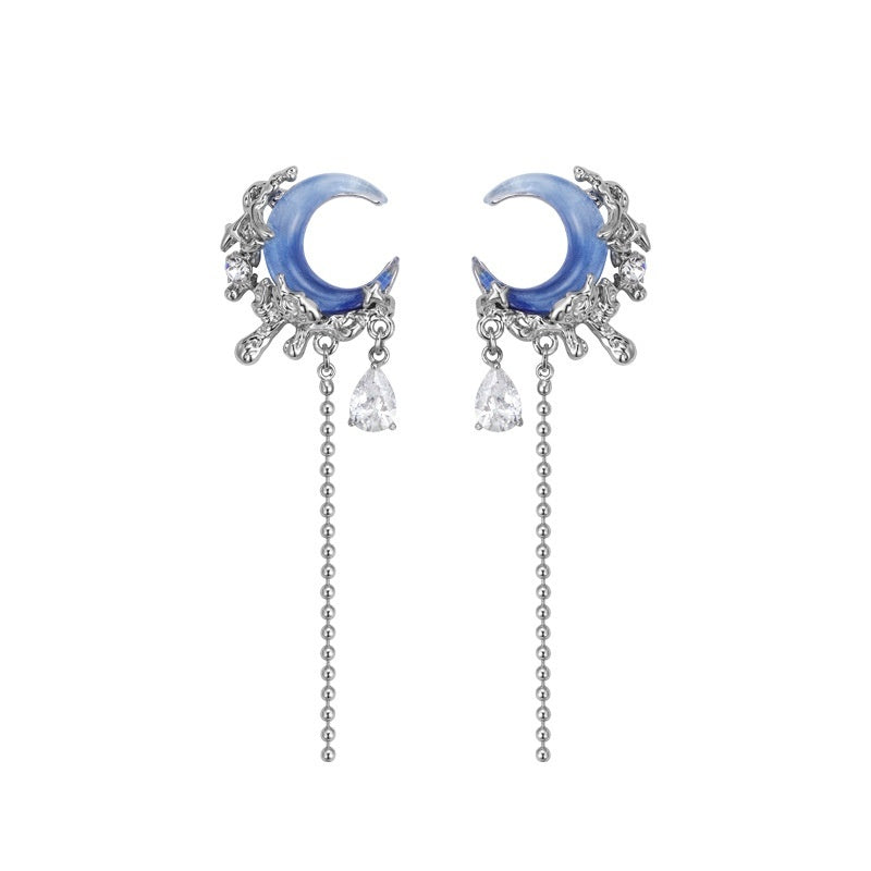 Blue Moon Series Fashion Necklace Earring Ring Maisonore