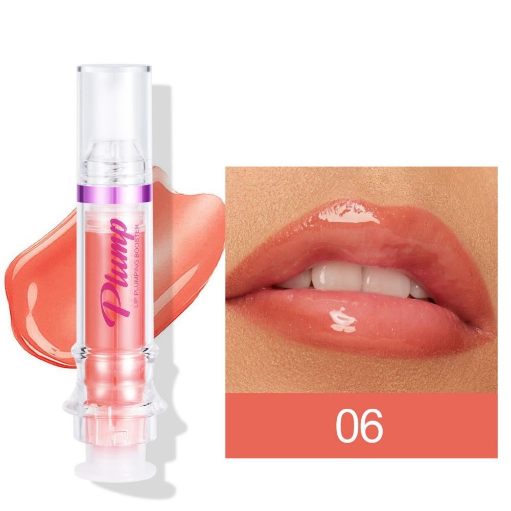 New Tube Lip Rich Lip Color Slightly Spicy Lip Honey Lip Glass Mirror Face Lip Mirror Liquid Lipstick Maisonore