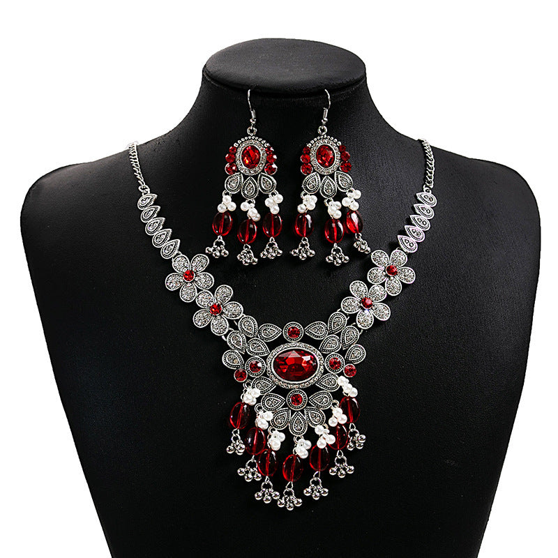 European And American Luxurious Exaggerating Jewelry Suit Retro maisonore shop